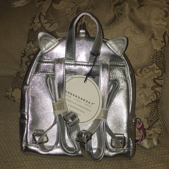 🎀NWT Under One Sky Mini Caticorn Backpack/Purse - Picture 6 of 8